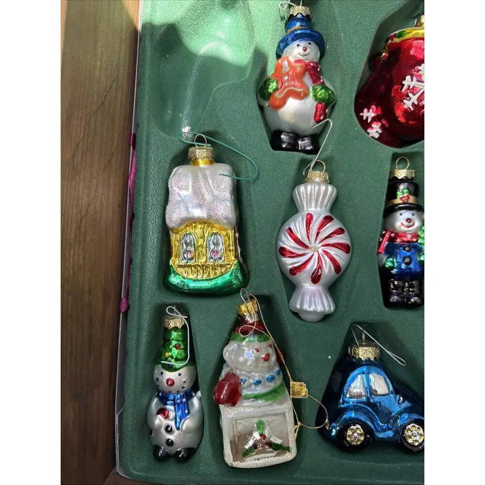 Thomas Pacconi Museum Series (27) Glass Christmas Ornaments 1900-2000 Classics